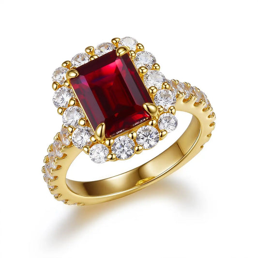 Stasia Rouge Ring in Ruby Anna Zuckerman