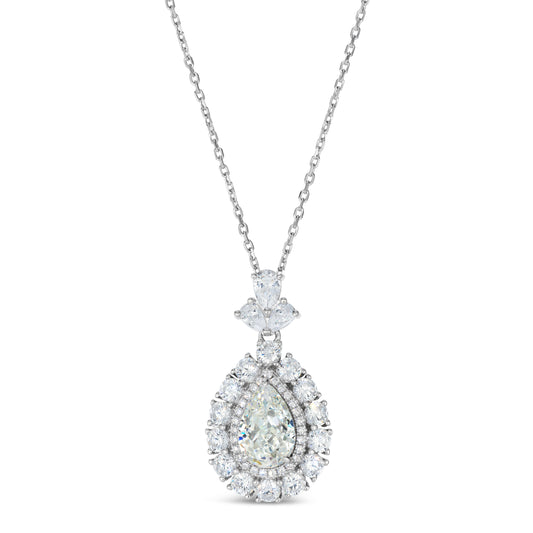 Sunny Isles Necklace in Champagne Crystalline