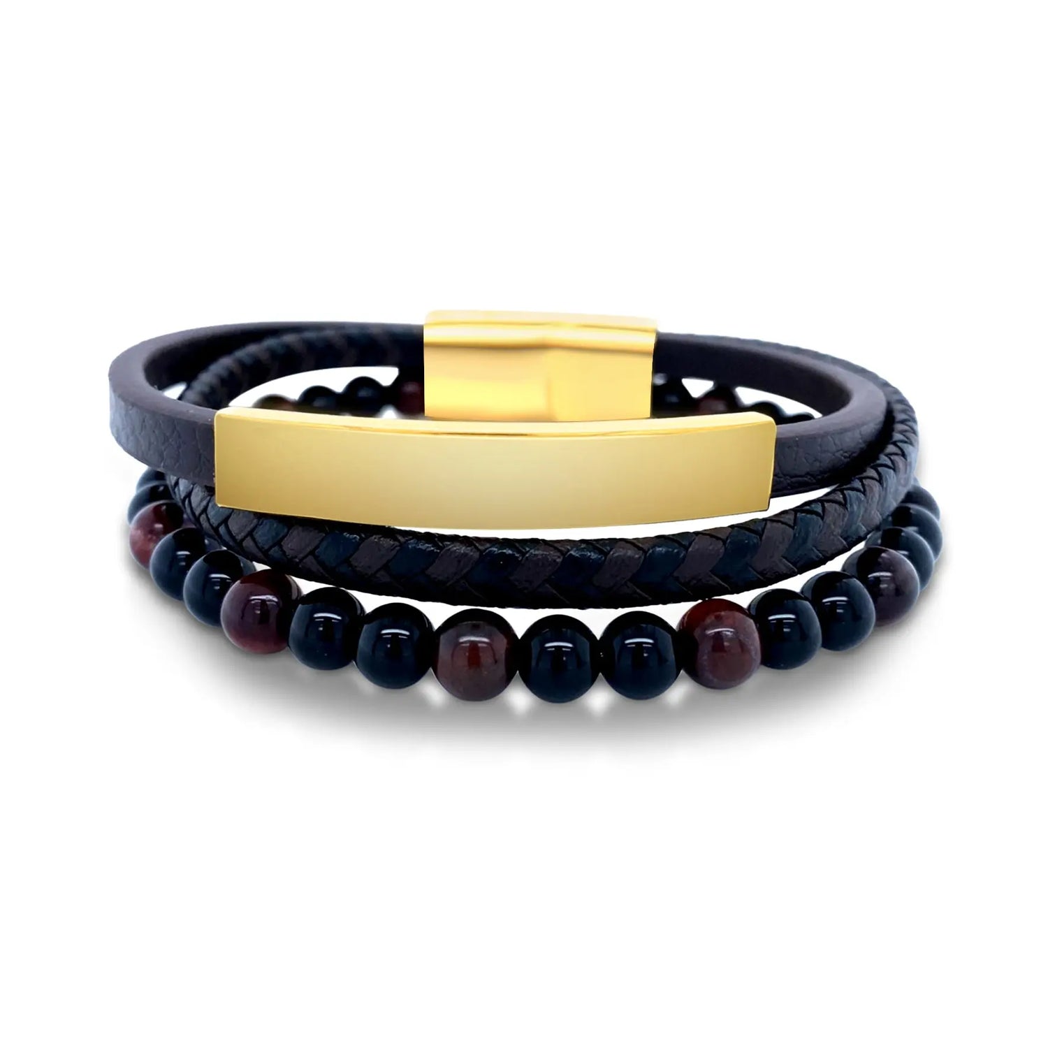 Sylvanus Men's Bracelet Stack Anna Zuckerman