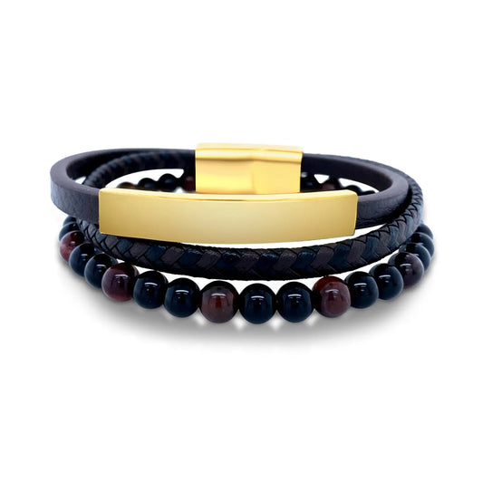 Sylvanus Men's Bracelet Stack Anna Zuckerman