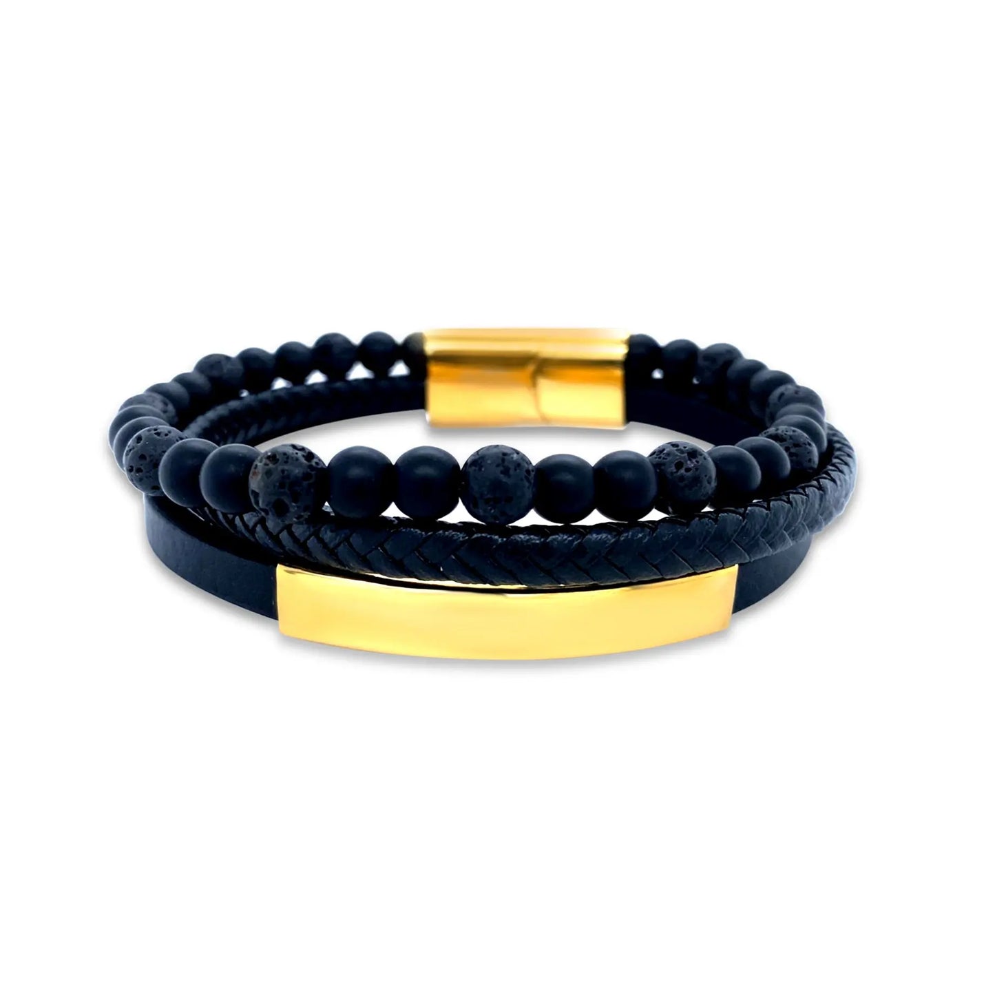 Sylvanus Men's Bracelet Stack Anna Zuckerman