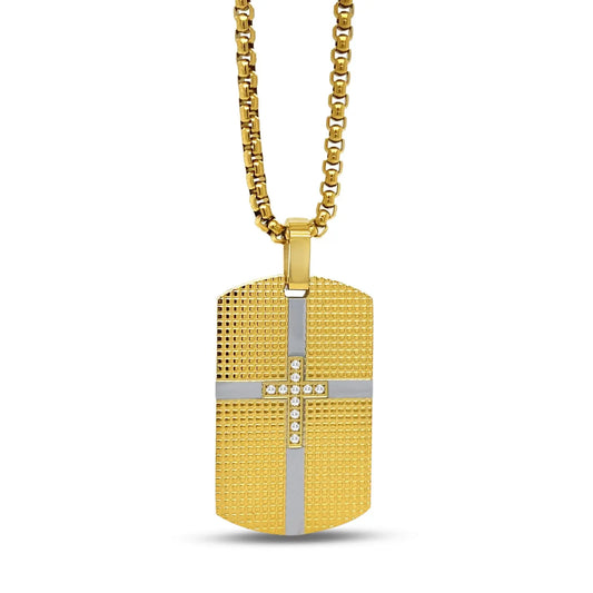 The Guardian Necklace in Gold Finish Anna Zuckerman