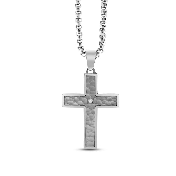 Anna Zuckerman Thorren Cross Necklace