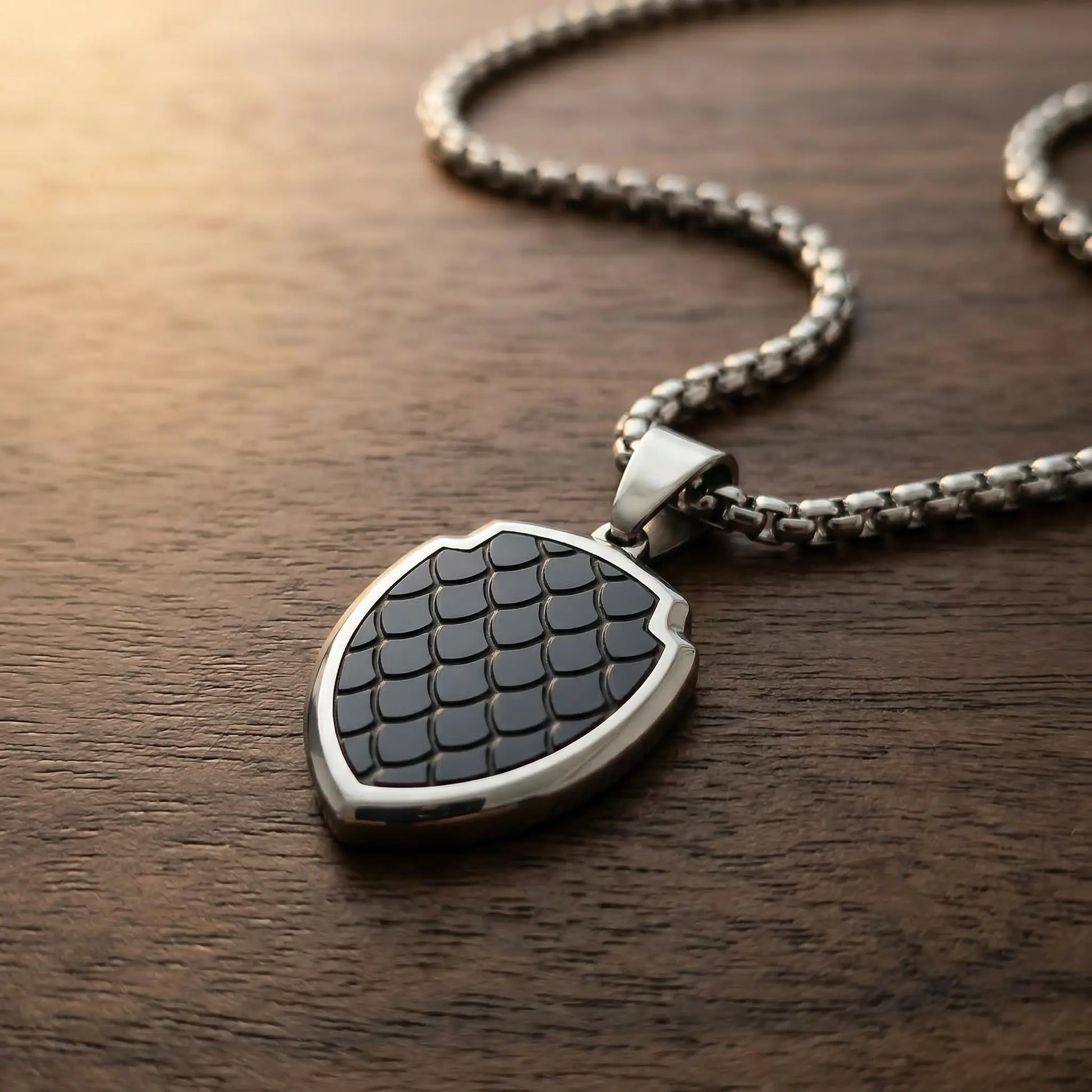 Titan Shield Necklace Anna Zuckerman