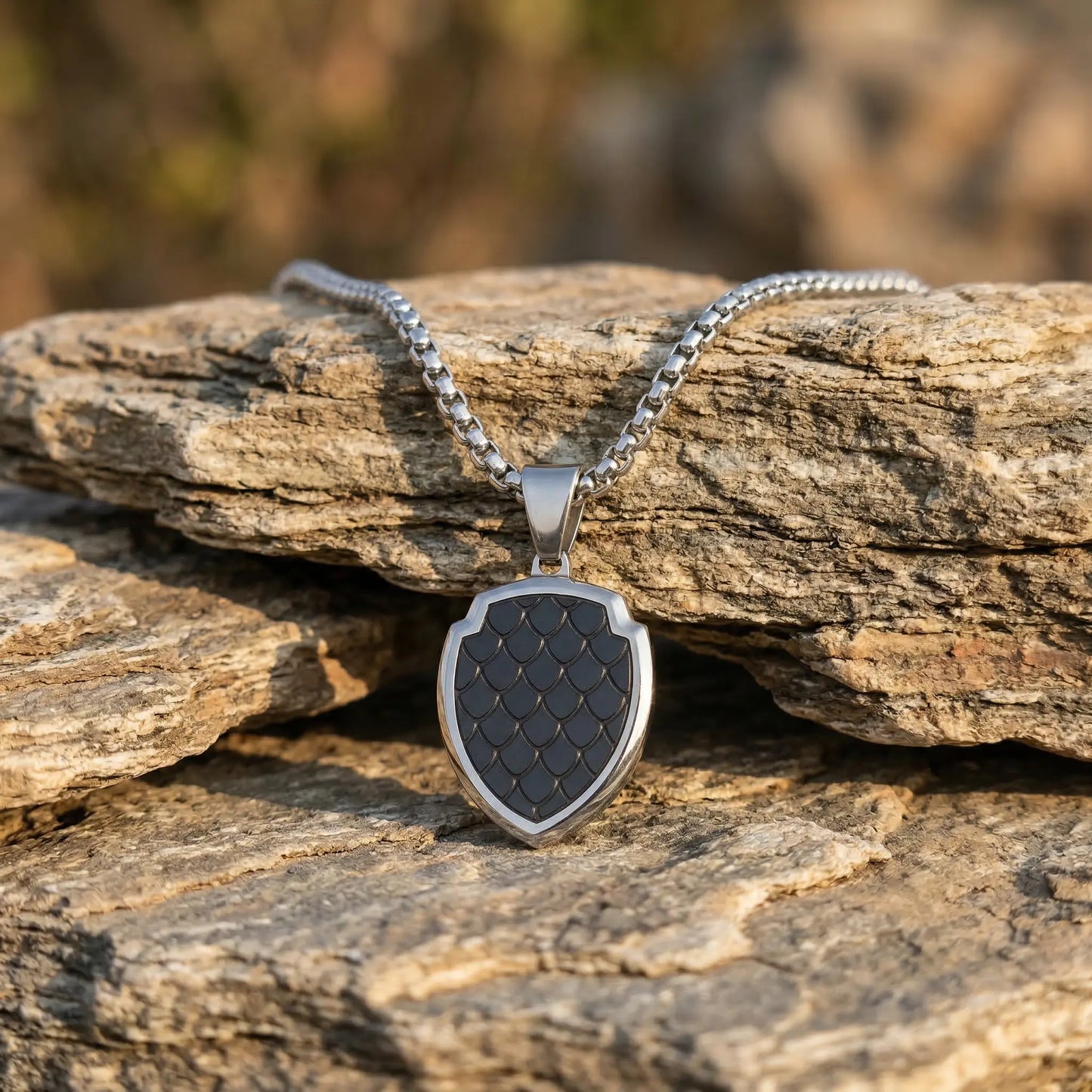 Titan Shield Necklace Anna Zuckerman