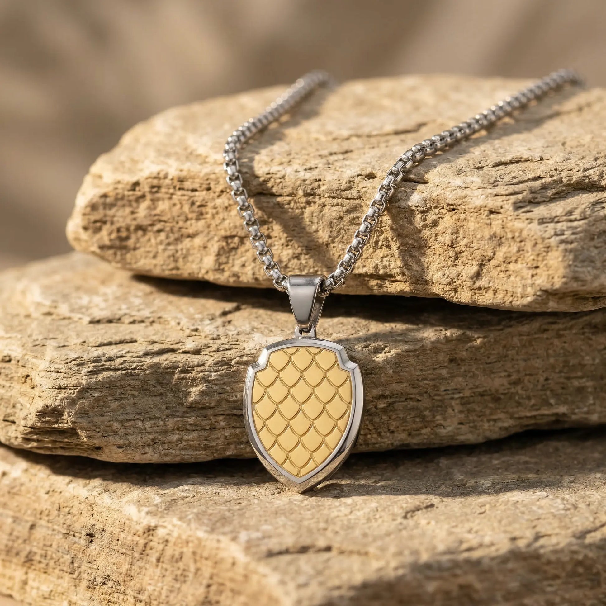 Titan Shield Necklace Anna Zuckerman