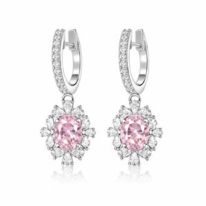 Tu Tu Tango Earrings in Argyle Pink Anna Zuckerman