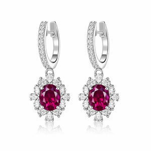 Tu Tu Tango Earrings in Ruby Anna Zuckerman