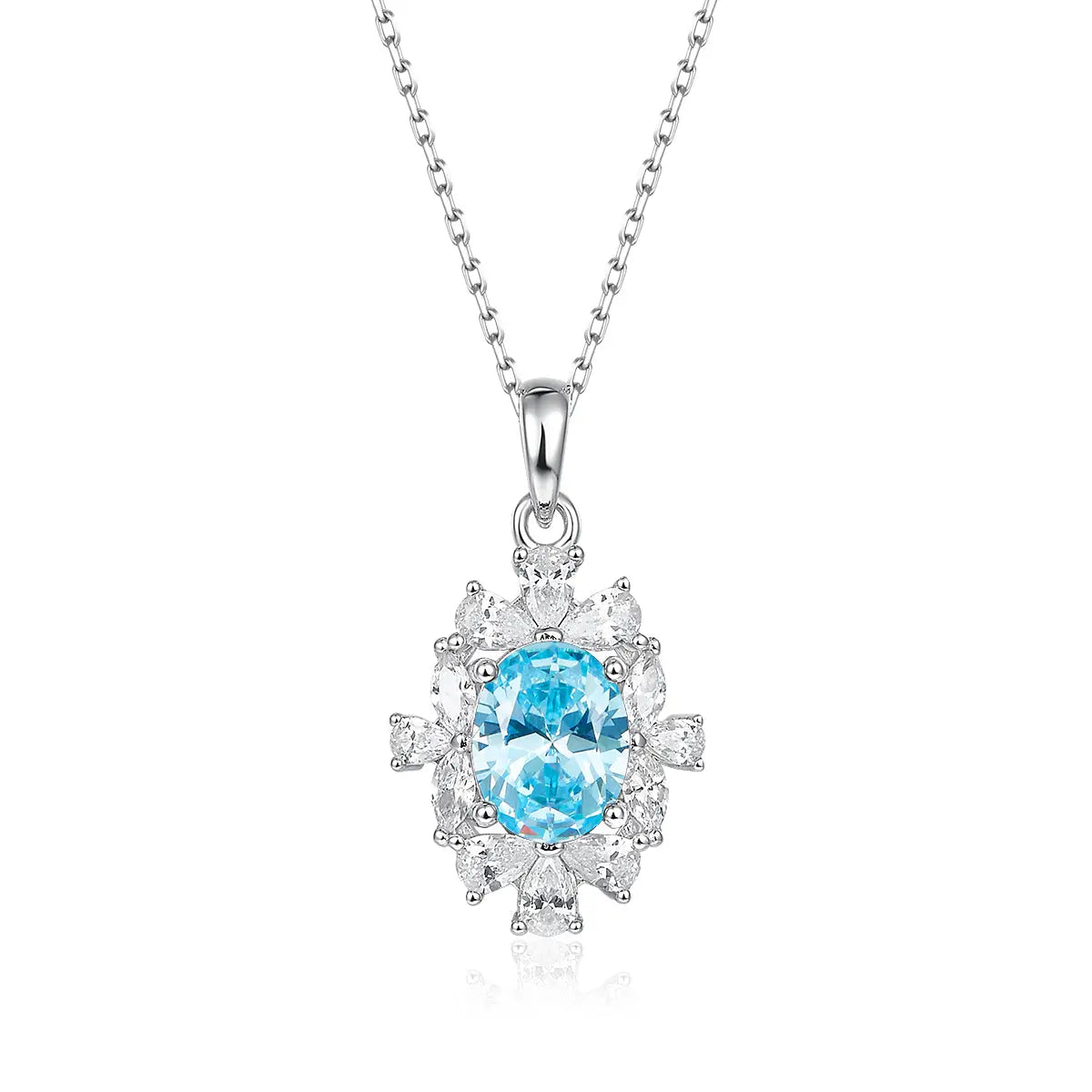 Tu Tu Tango Necklace in Aquamarine Anna Zuckerman