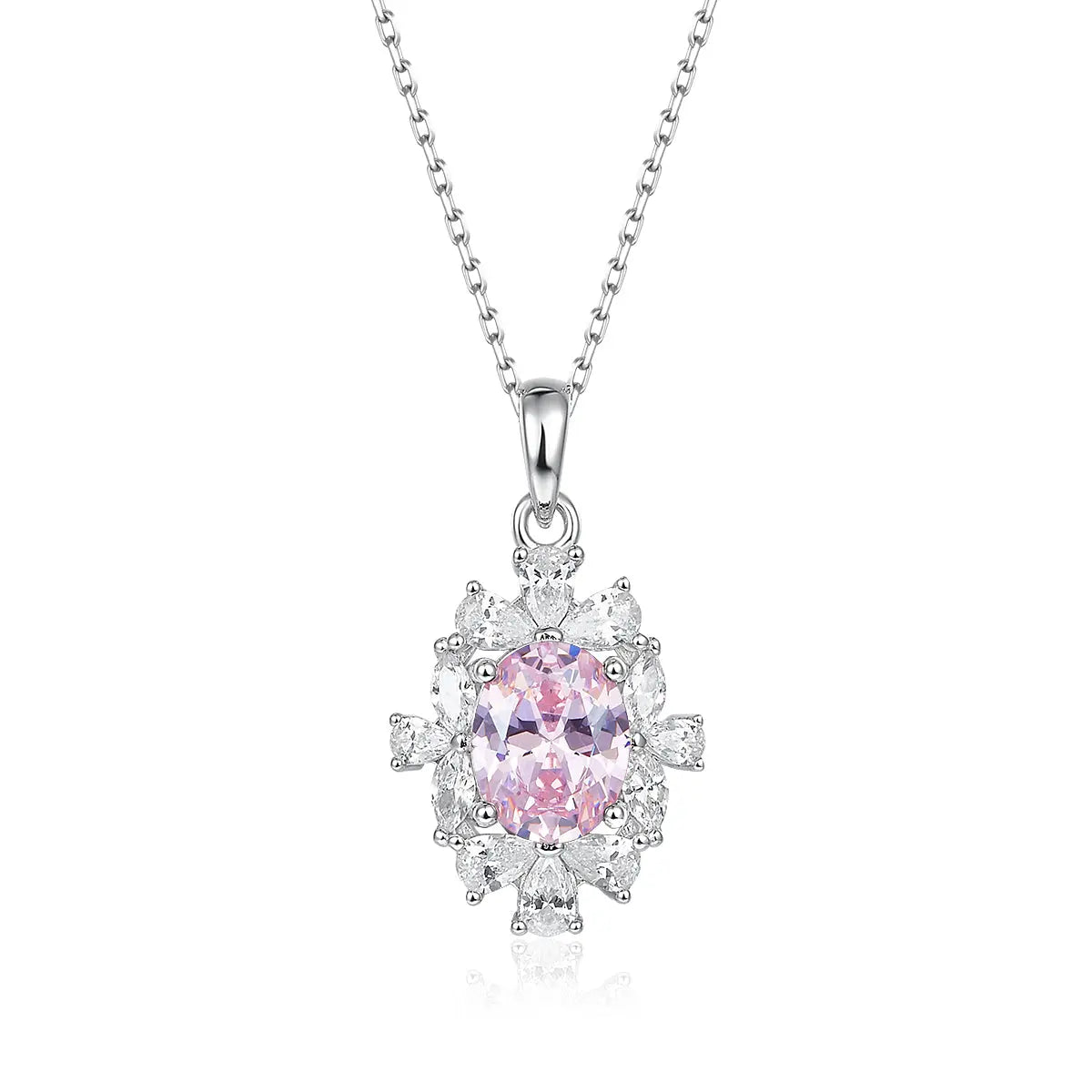 Tu Tu Tango Necklace in Argyle Pink Anna Zuckerman