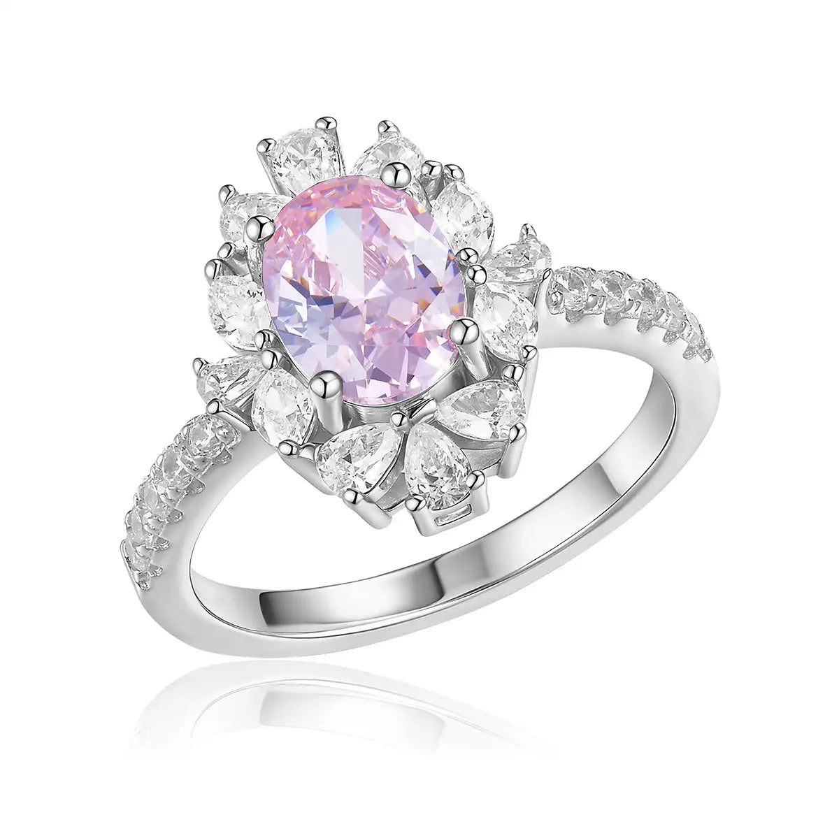 Tu Tu Tango Ring in Argyle Pink Anna Zuckerman