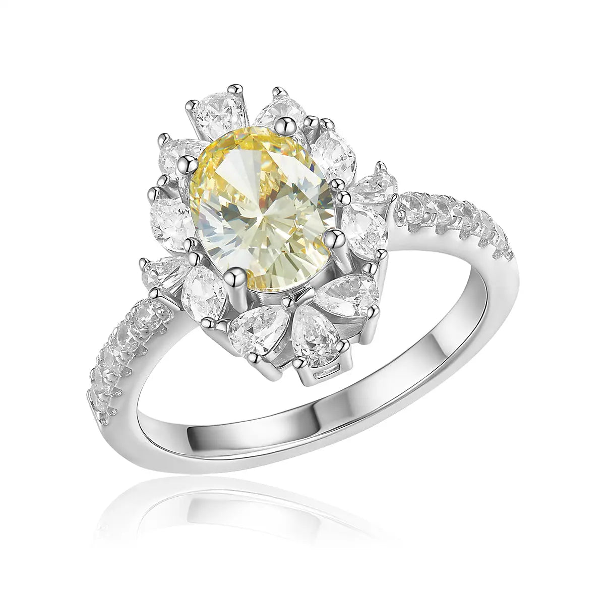 Tu Tu Tango Ring in Canary Yellow Anna Zuckerman