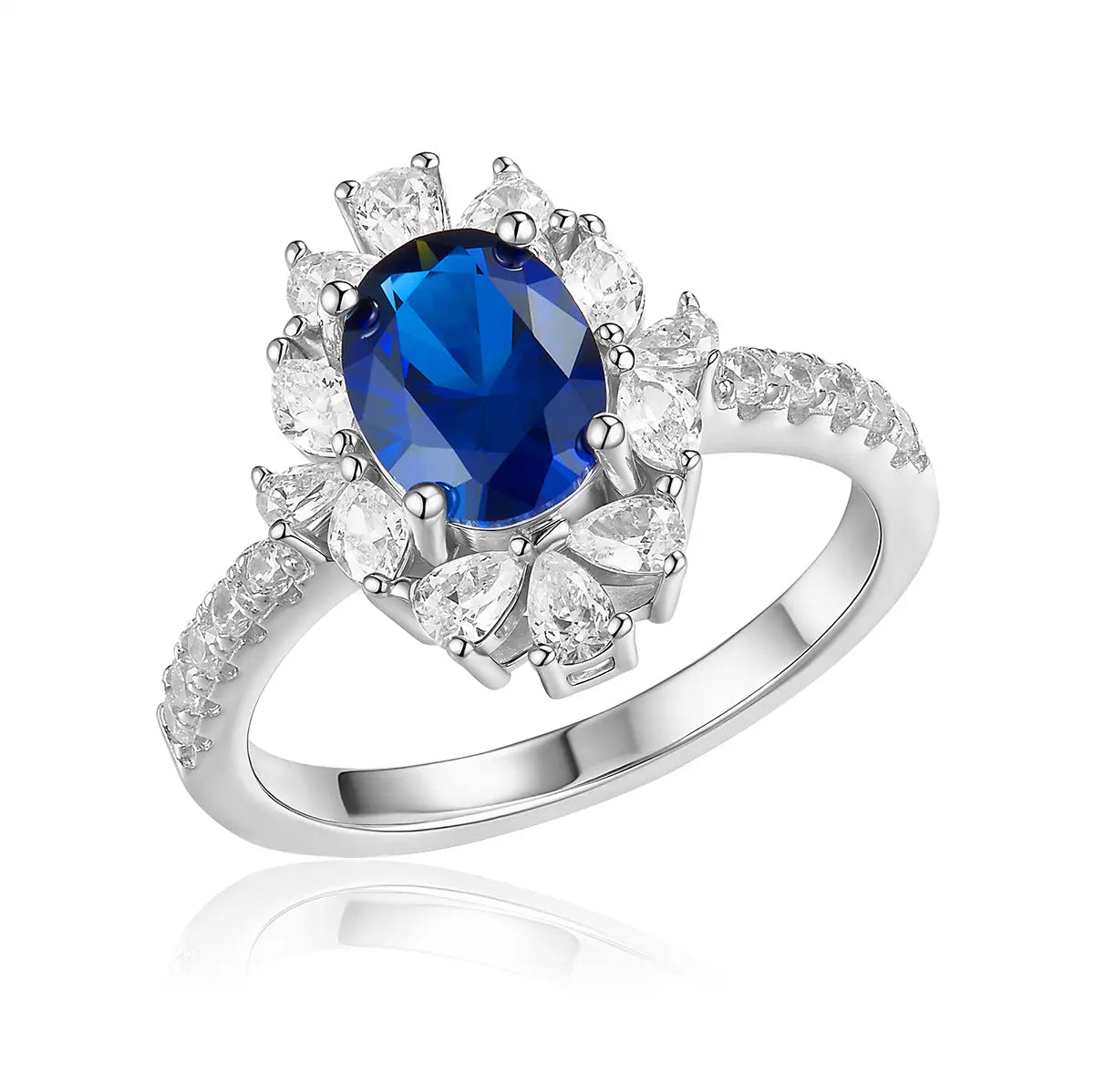 Tu Tu Tango Ring in Sapphire Anna Zuckerman