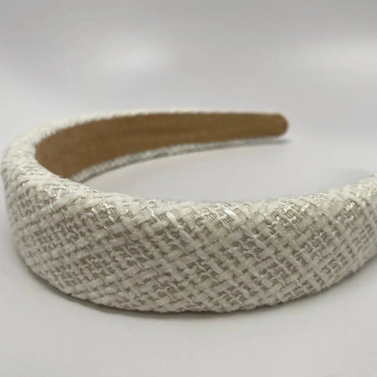 Tweed Puff Band Anna Zuckerman