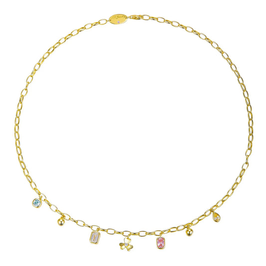 Valeria Rainbow Necklace Anna Zuckerman