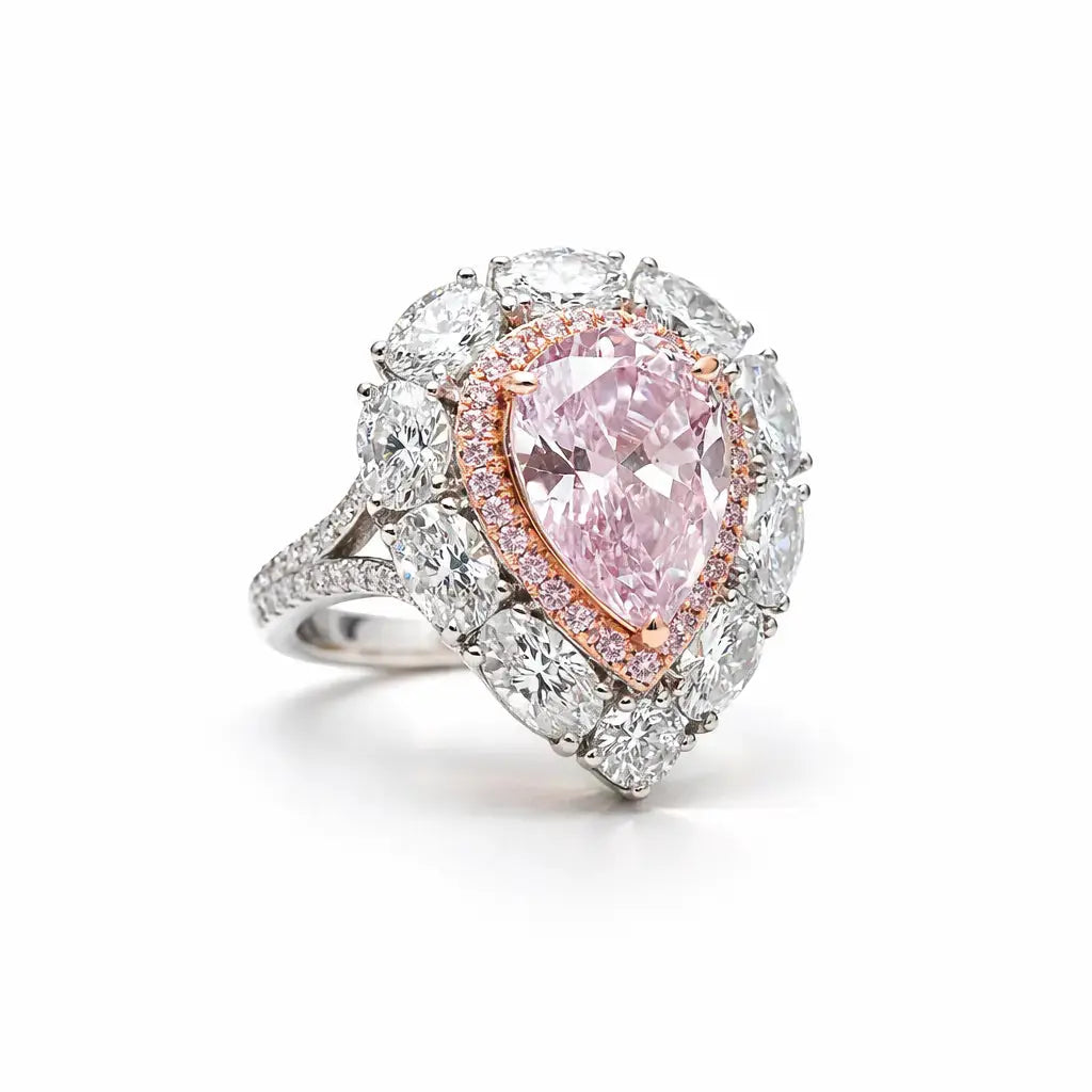 Versailles Pink Diamond Ring Anna Zuckerman