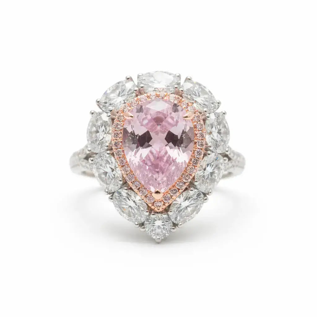 Versailles Pink Diamond Ring Anna Zuckerman