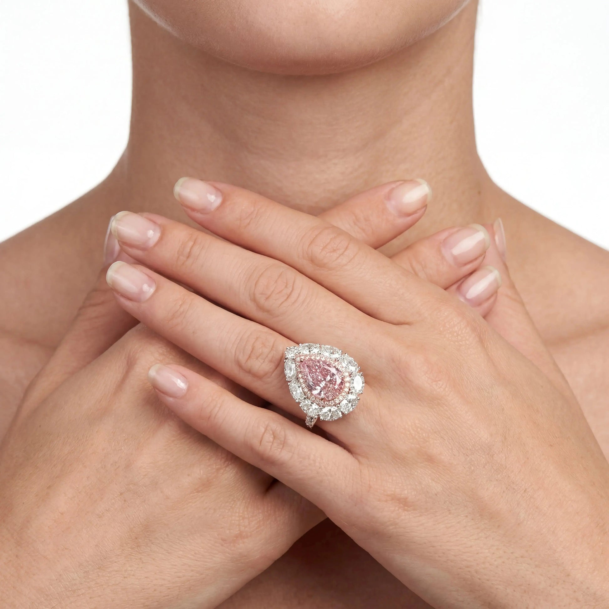 Versailles Pink Diamond Ring Anna Zuckerman