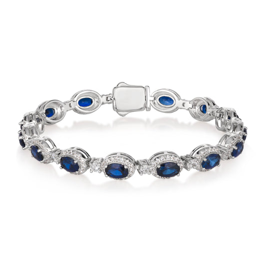 Oval Sapphire Bracelet
