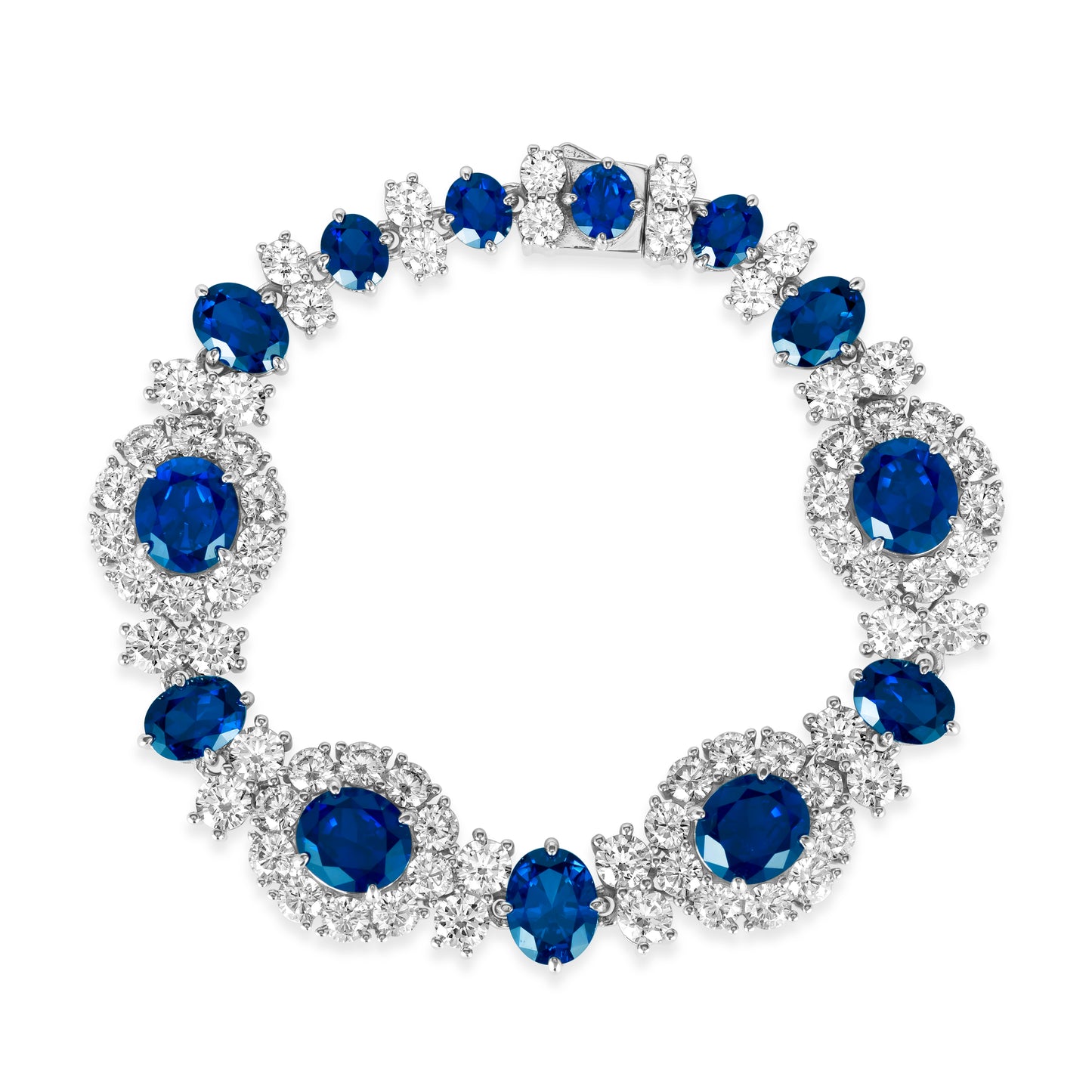 Worth Avenue Bracelet in Blue Sapphire