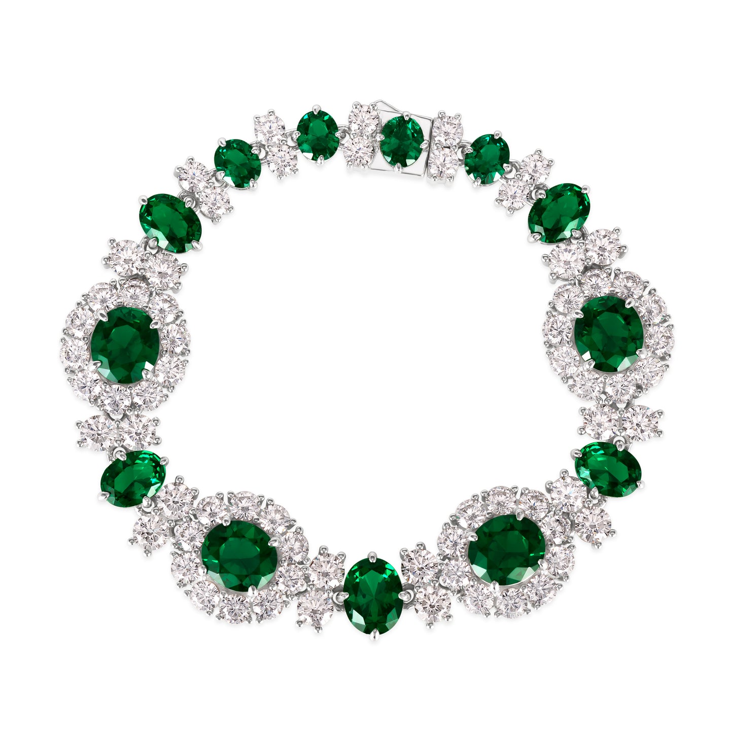 Worth Avenue Bracelet in Green Emerald