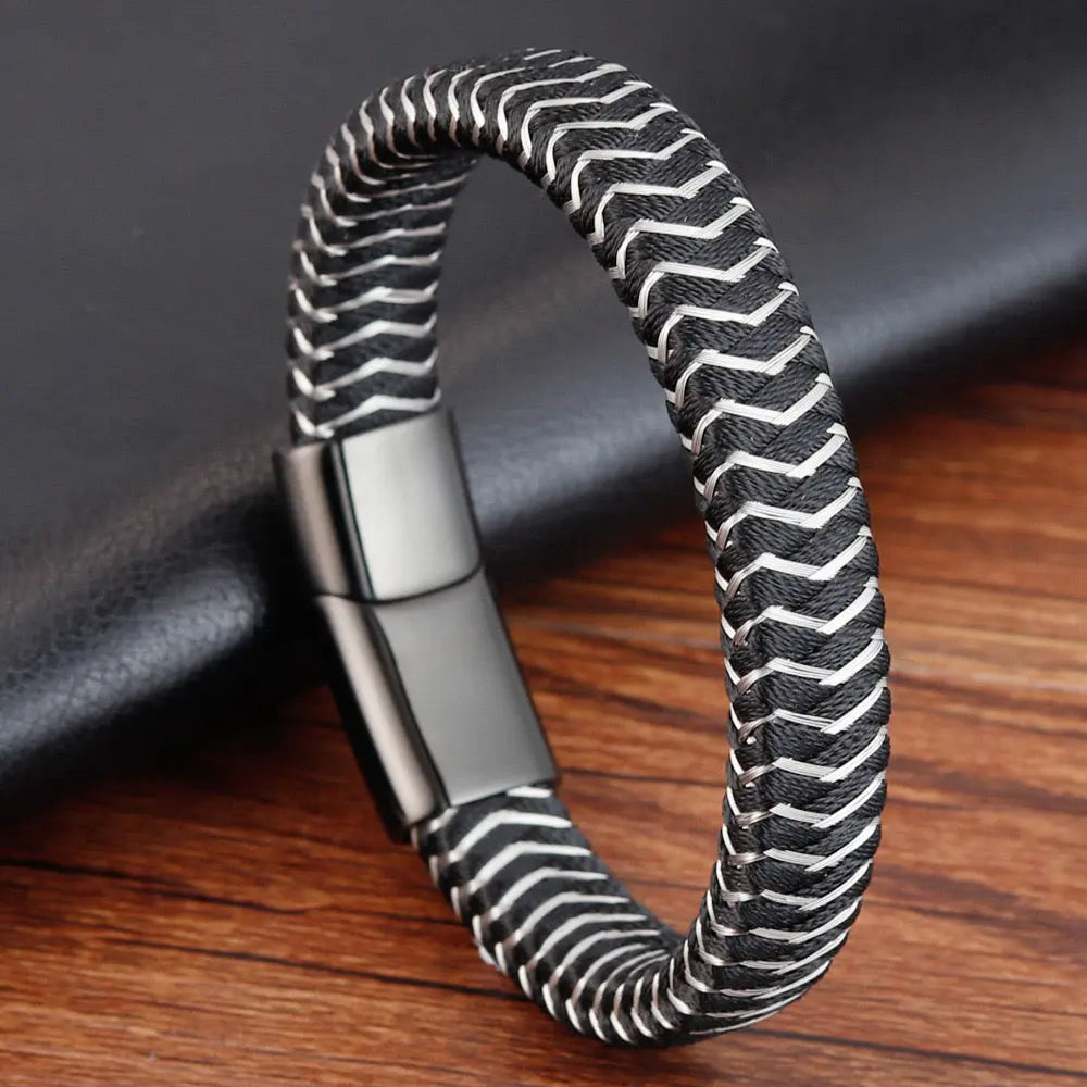 Volt Cable Men's Bracelet Anna Zuckerman