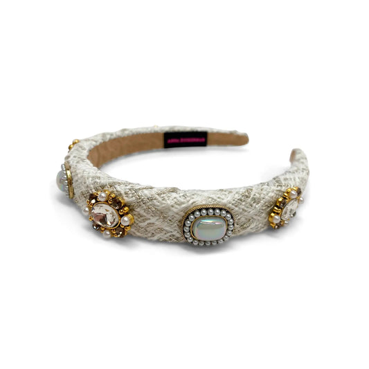 Willa Tweed Headband Anna Zuckerman