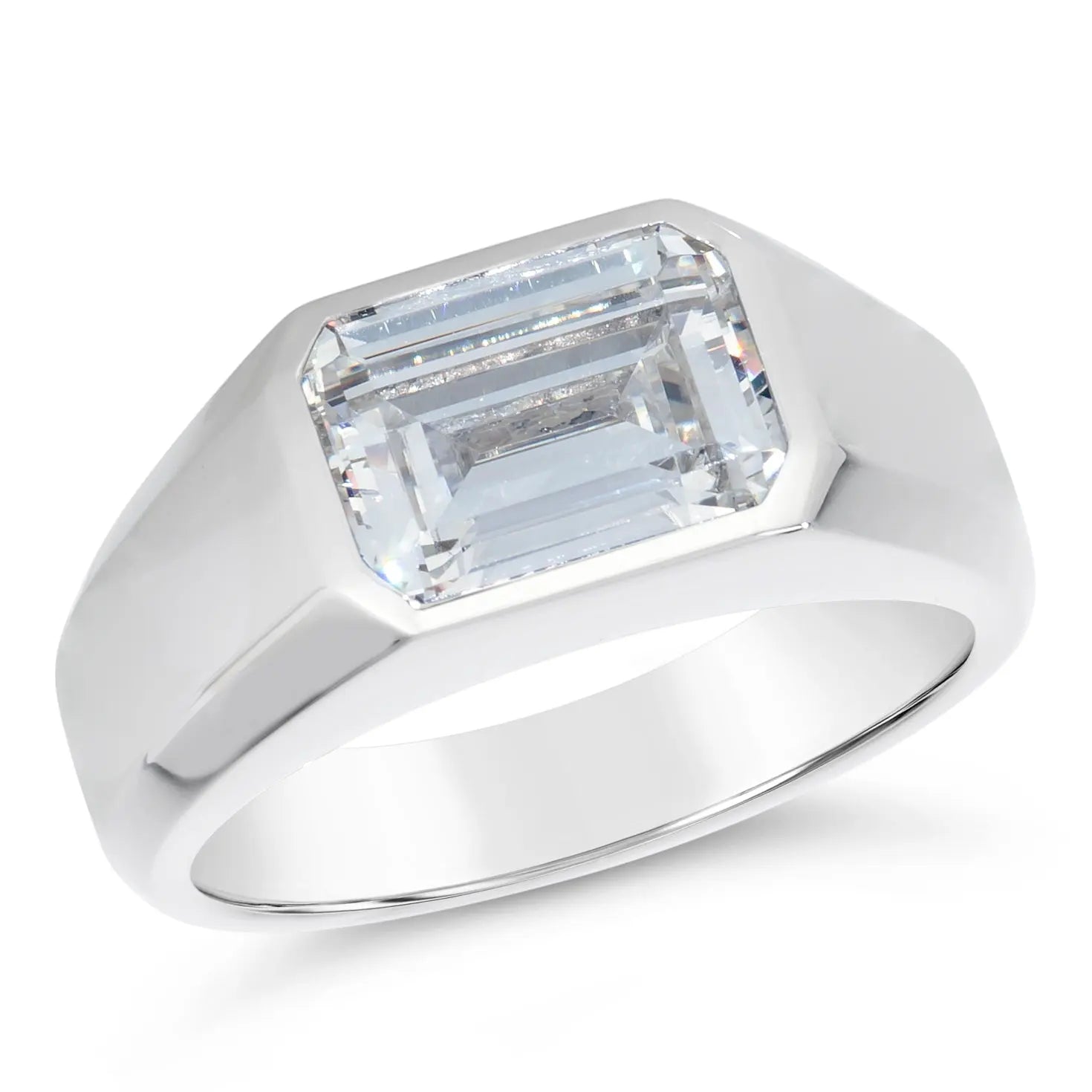 Xavier 4.50 Carat Men's Band in Platinum Anna Zuckerman