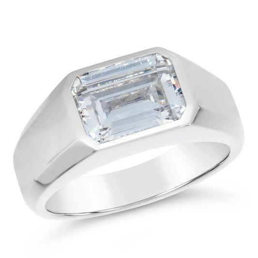 Xavier 4.50 Carat Men's Band in Platinum Anna Zuckerman
