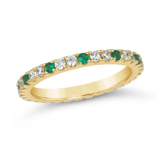 Yang Skinny Eternity Ring Anna Zuckerman