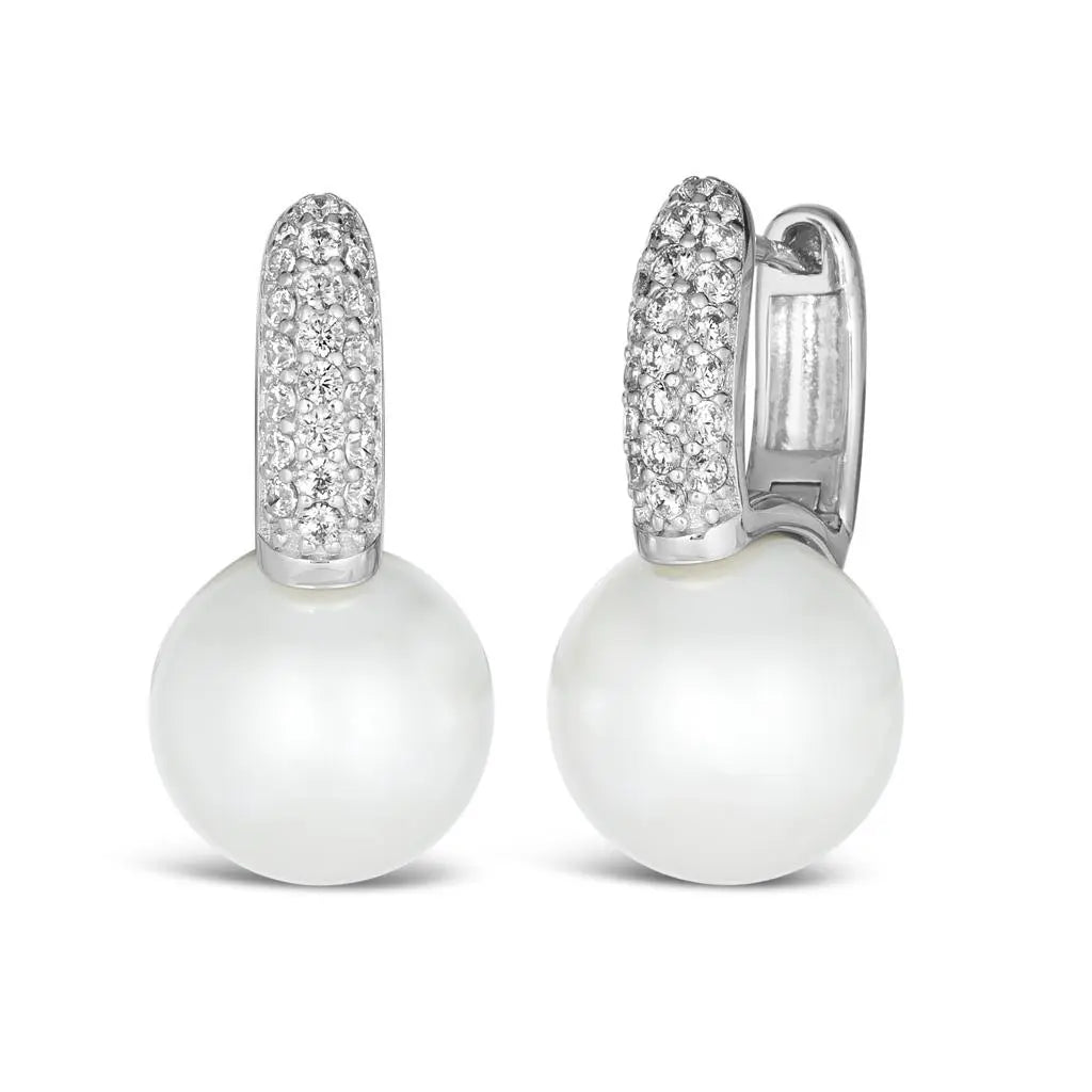 Yoko Pearl Earrings Anna Zuckerman