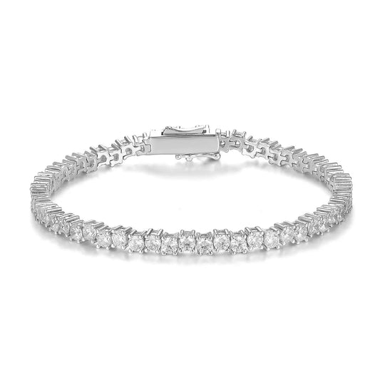 Zig Zag Tennis Bracelet Anna Zuckerman