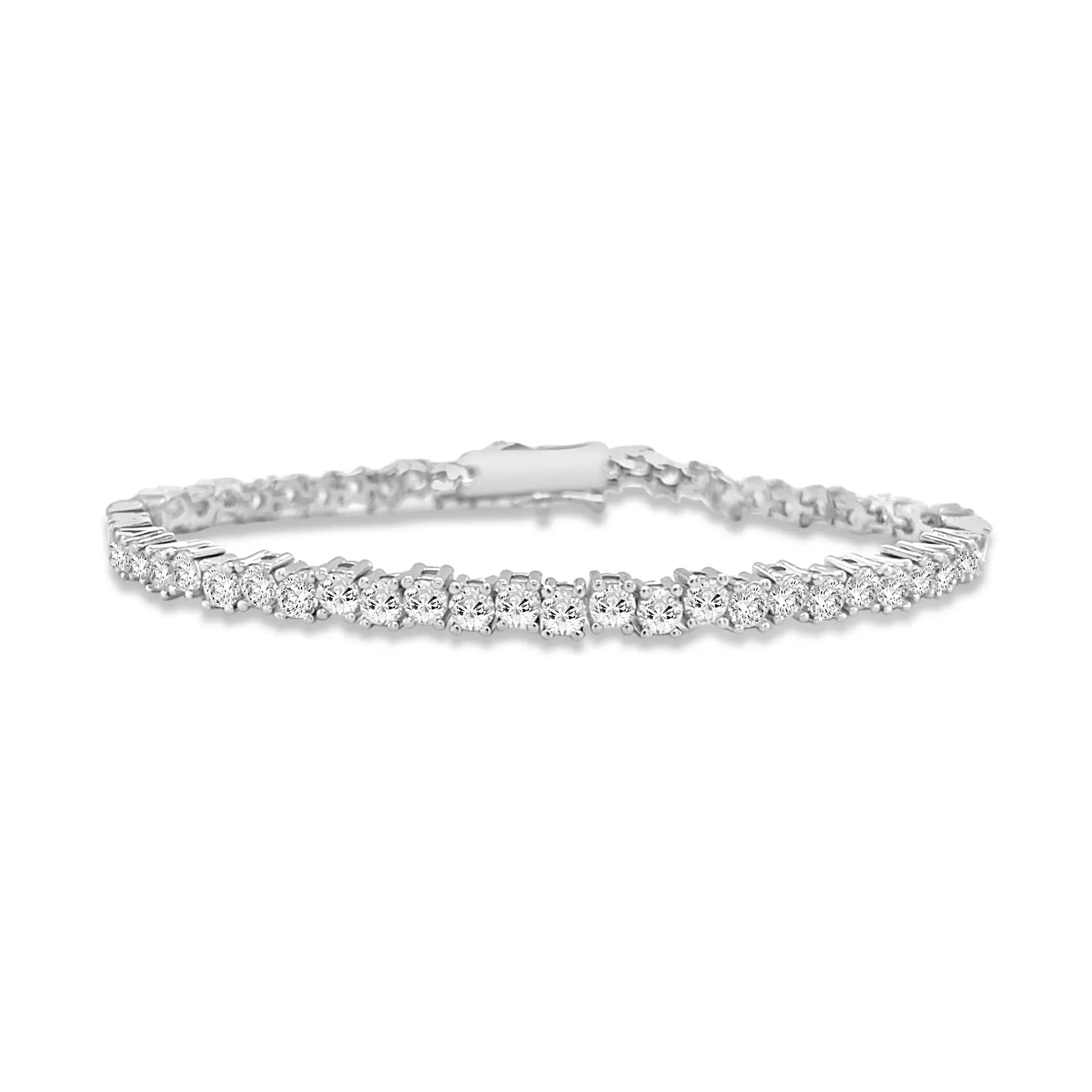 Zig Zag Tennis Bracelet Anna Zuckerman