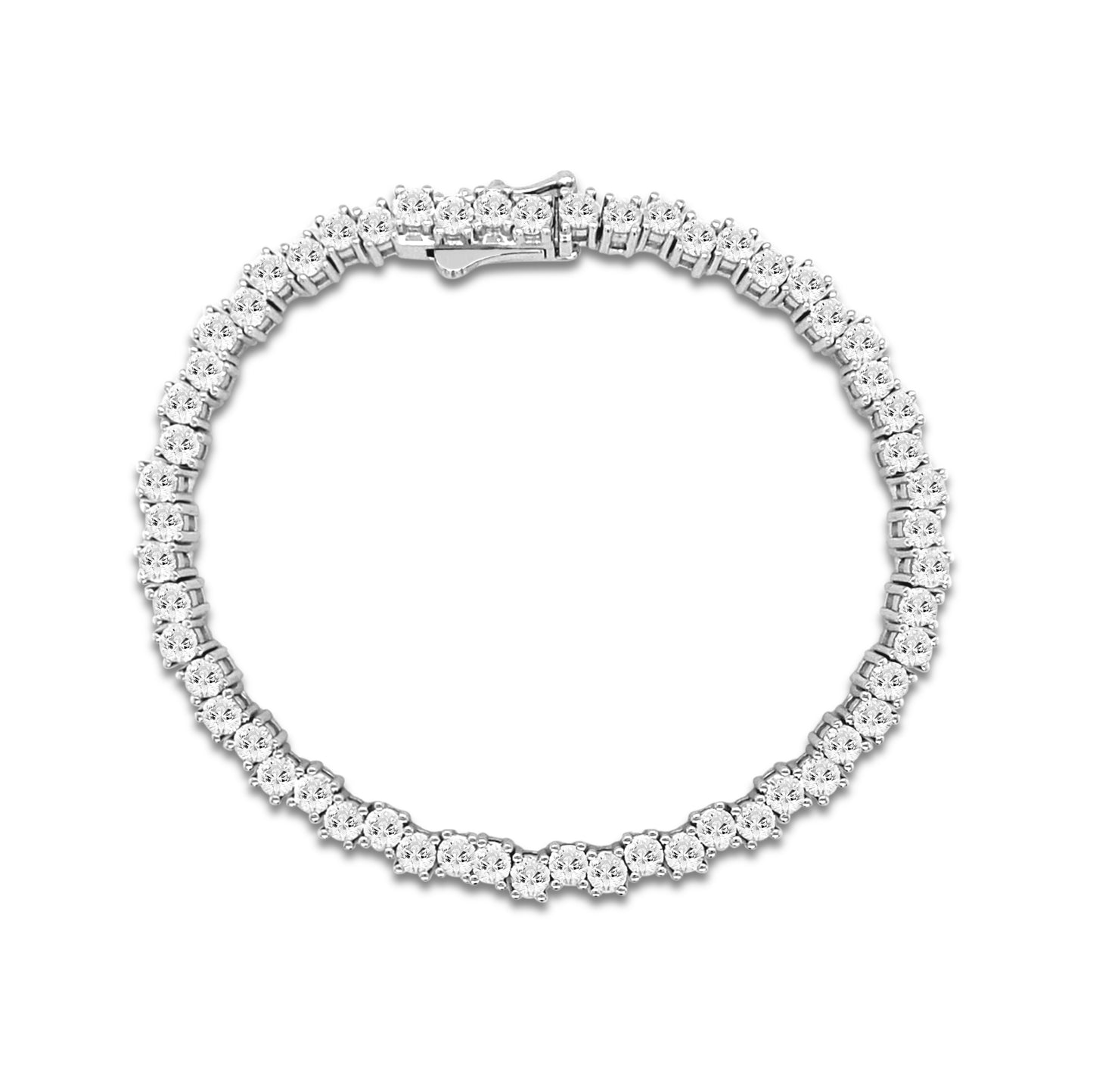 Zig Zag Tennis Bracelet