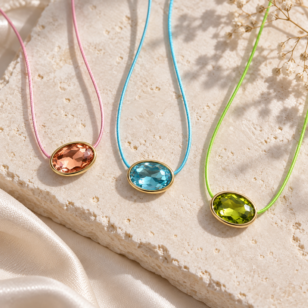 Bonbon Cord Necklace by AZ Essentials