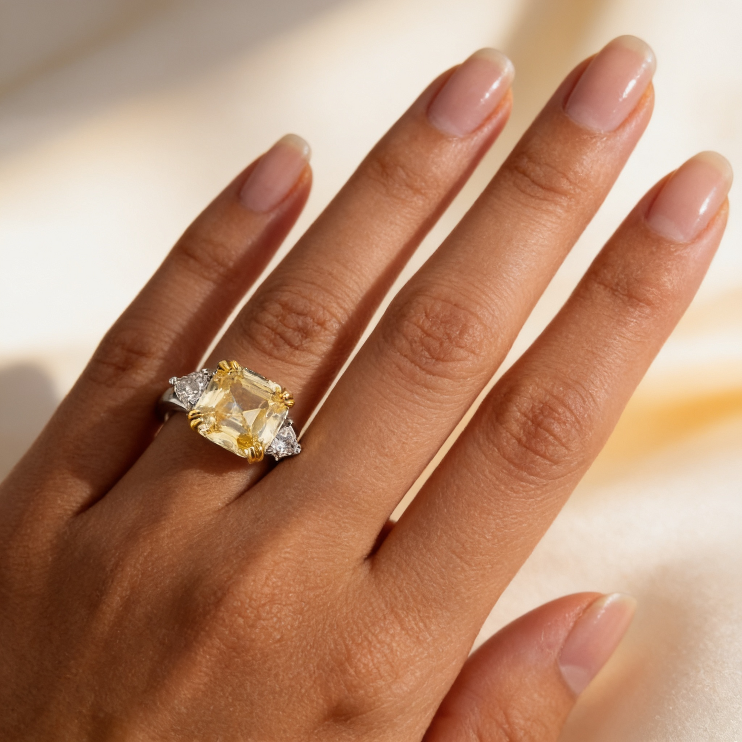 Amore Asscher Ring by Thalia