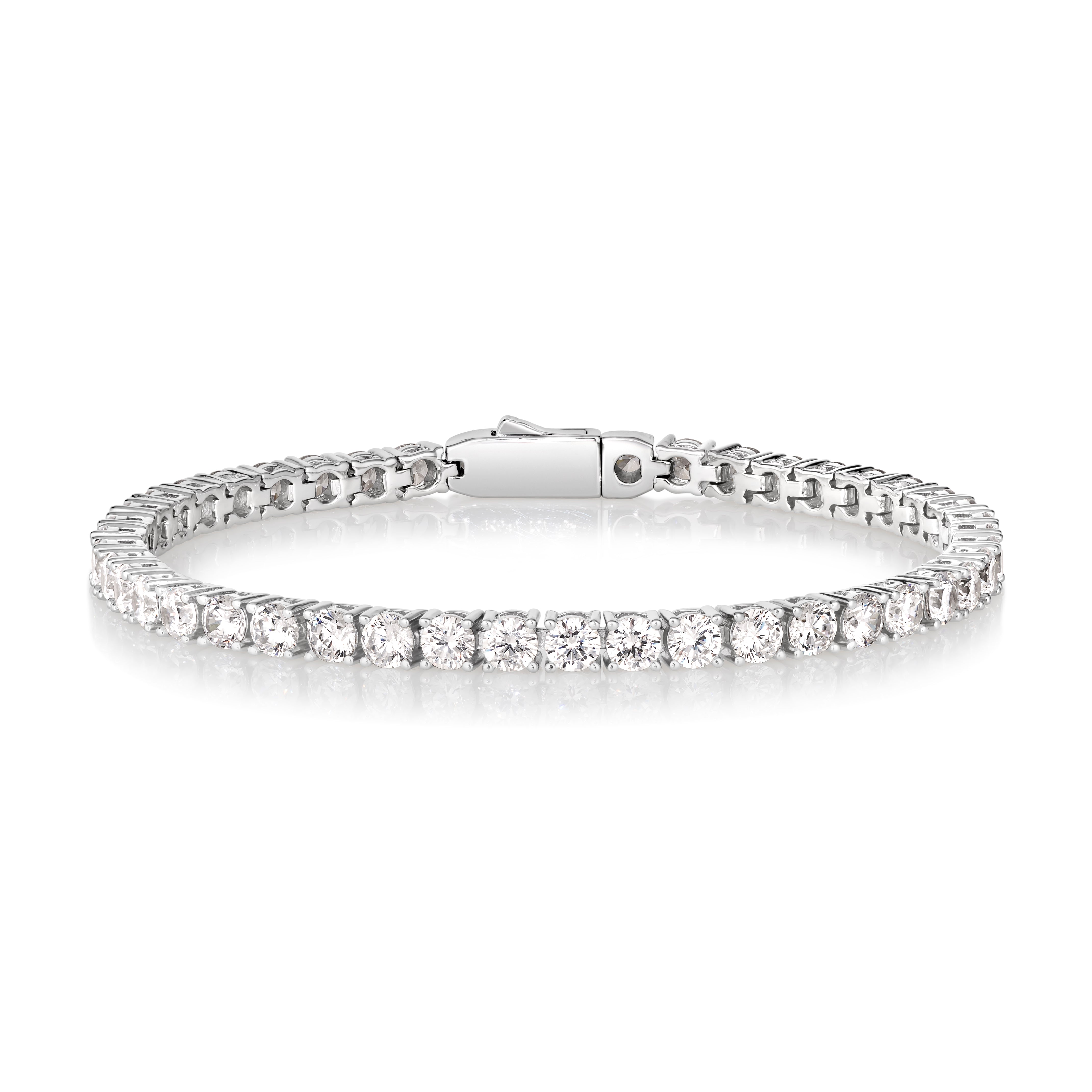 Diamond Crystalline Tennis Bracelets – Anna Zuckerman