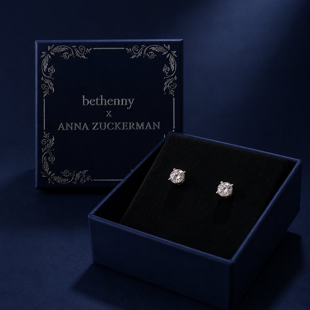 Bethenny Frankel x Anna Zuckerman Just Like Diamonds 4 Carat Studs
