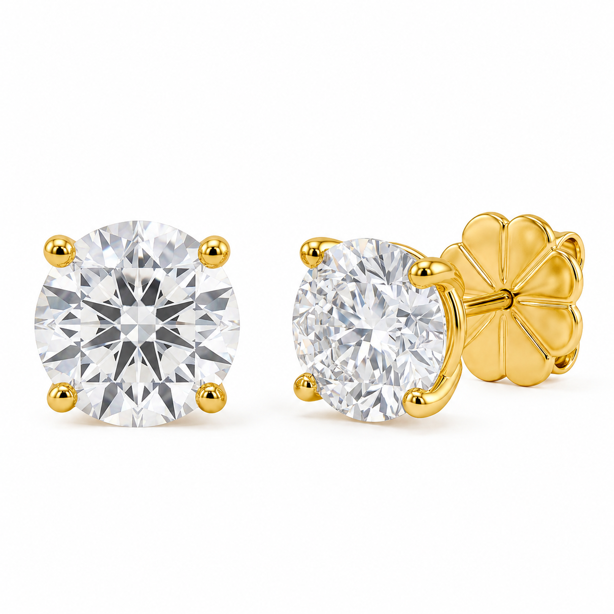 Bethenny Frankel x Anna Zuckerman Just Like Diamonds 4 Carat Studs