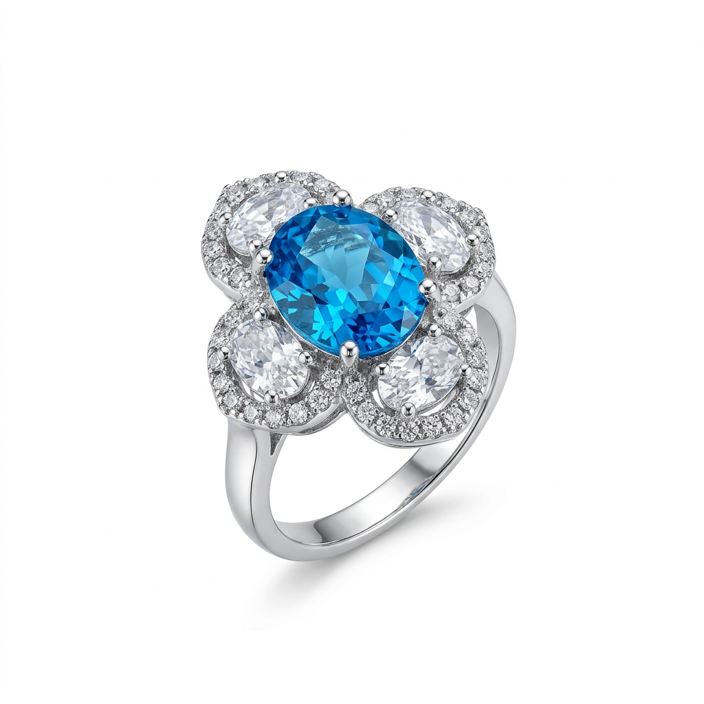 Bluebell Flower Ring by AZ Essentials