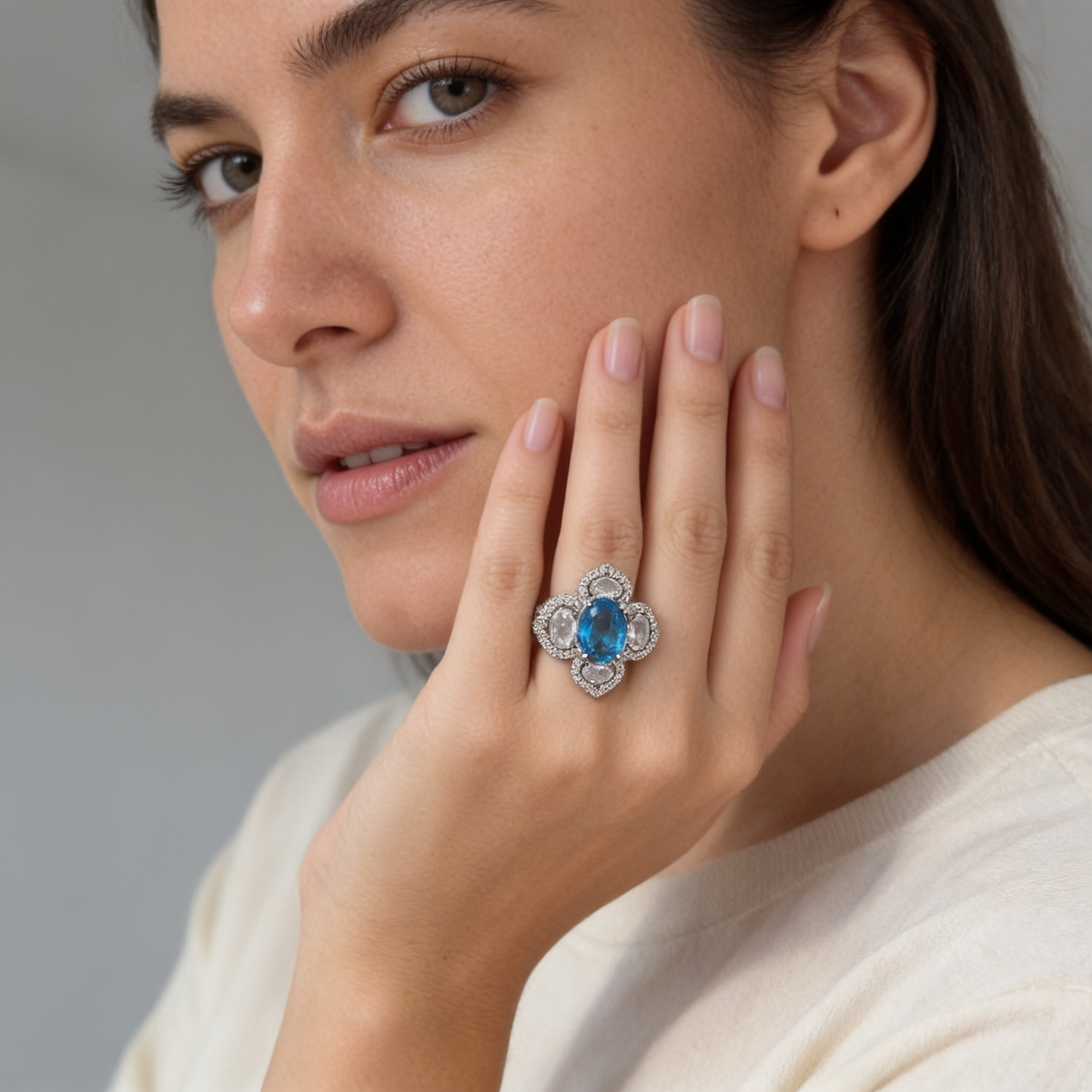 Bluebell Flower Ring by AZ Essentials