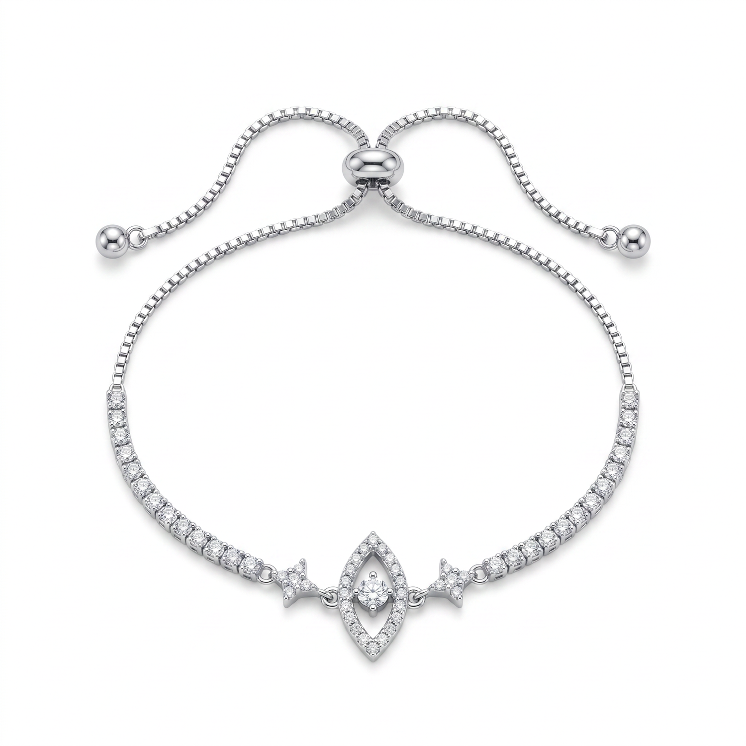 Evil Eye Bolo Bracelet by AZ Essentials