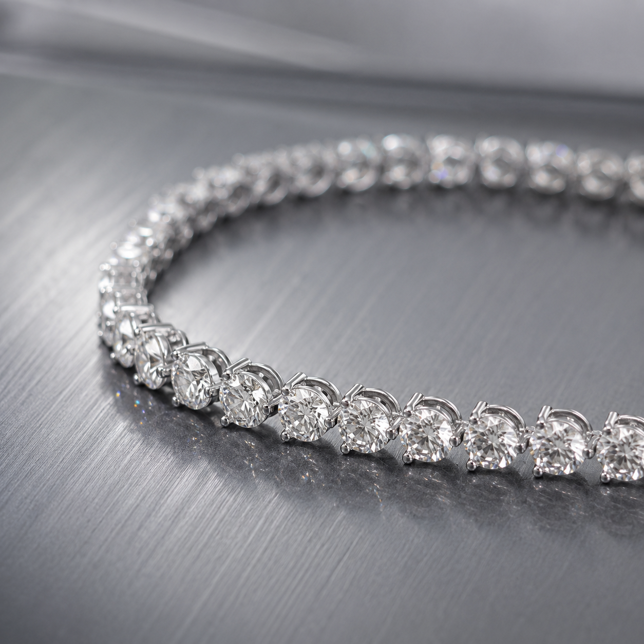 10 Carat Martini Tennis Bracelet