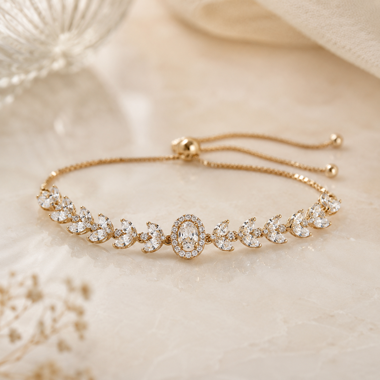 Leaf Vine Bolo Bracelet by AZ Essentials