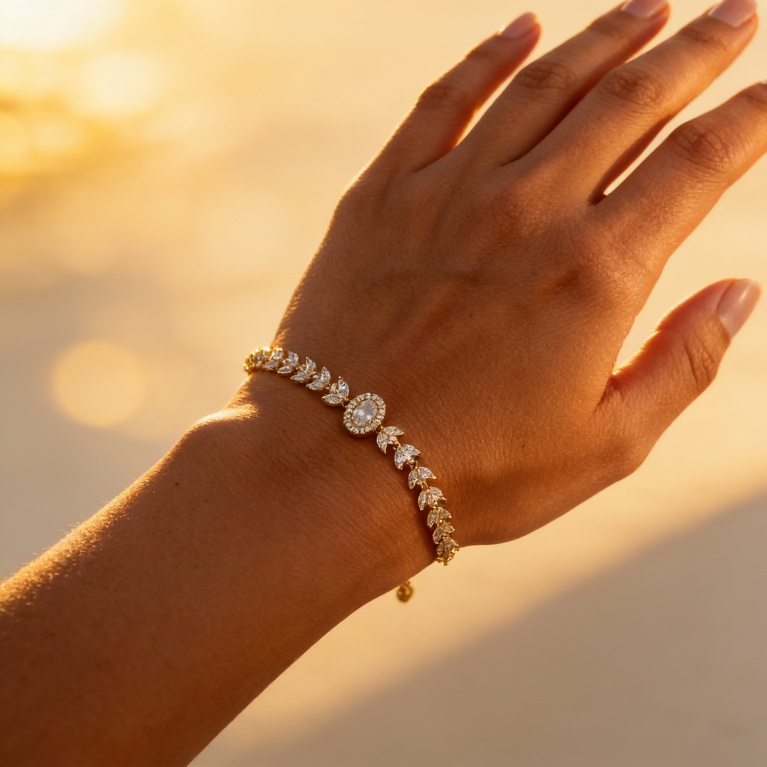 Leaf Vine Bolo Bracelet by AZ Essentials