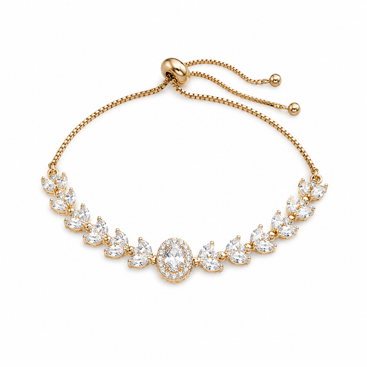Leaf Vine Bolo Bracelet by AZ Essentials