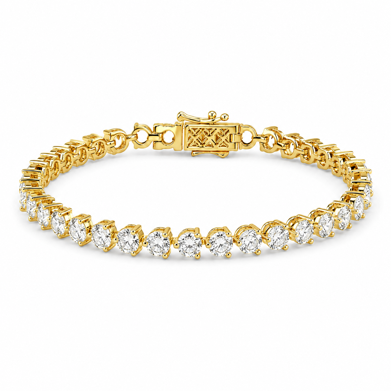 10 Carat Martini Tennis Bracelet