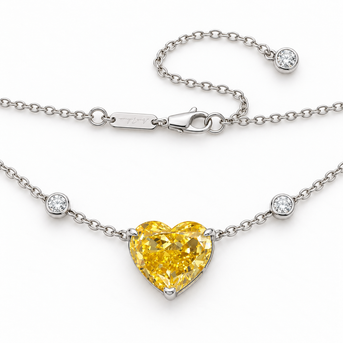Chloe Zoe Necklace in Canary Yellow
