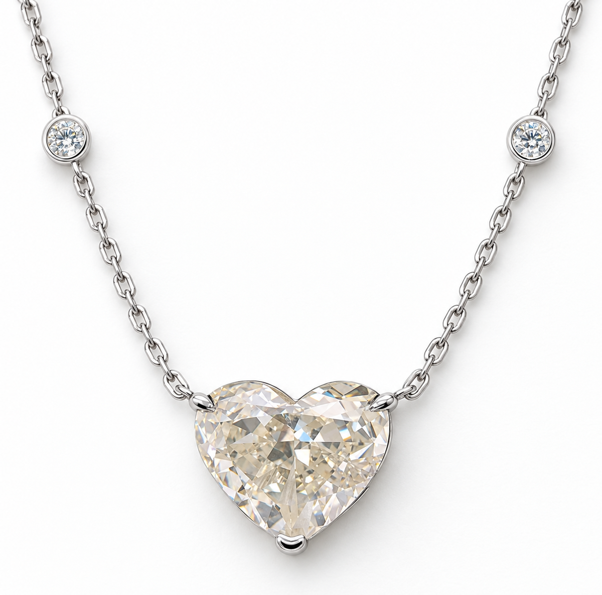 Chloe Zoe Necklace in Champagne