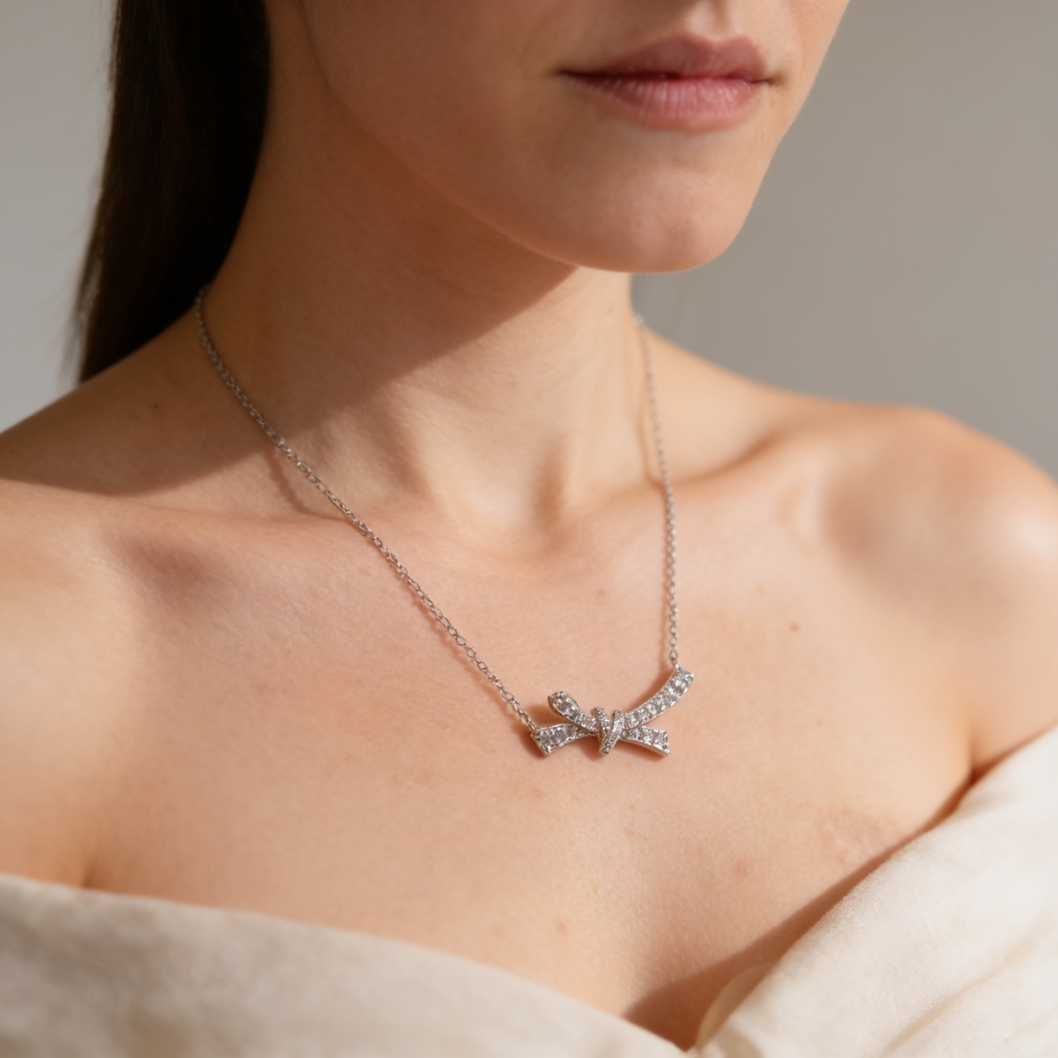 Coco Bow Necklace